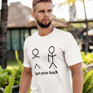 T-shirts Eu obtive sua parte traseira!