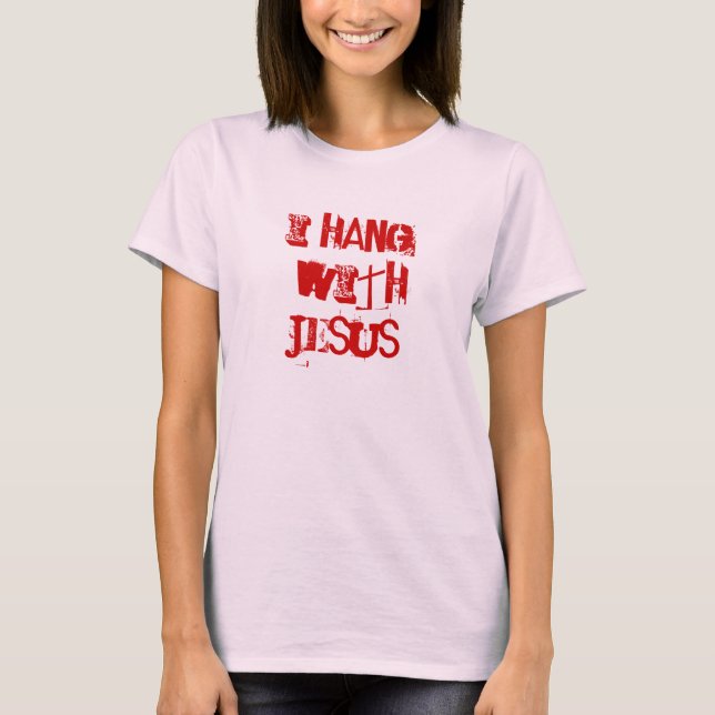 T-shirts Eu penduro com Jesus (Frente)