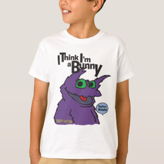 T-shirts Eu penso que eu sou um coelho