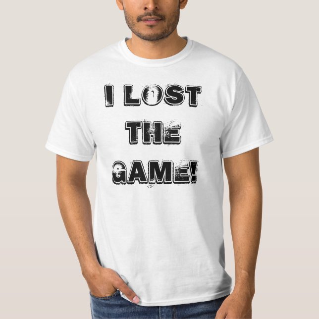 T-SHIRTS EU PERDI THE GAME! (Frente)