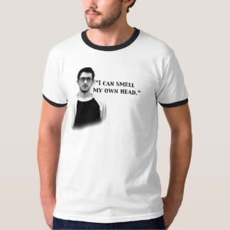 T-shirts Eu posso cheirar minha própria cabeça