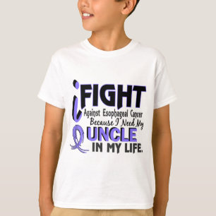 T-shirts Eu preciso meu tio Esofágico Cancer