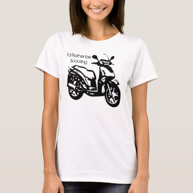 T-shirts Eu Preferencialmente De Estar A Scotar (Frente)