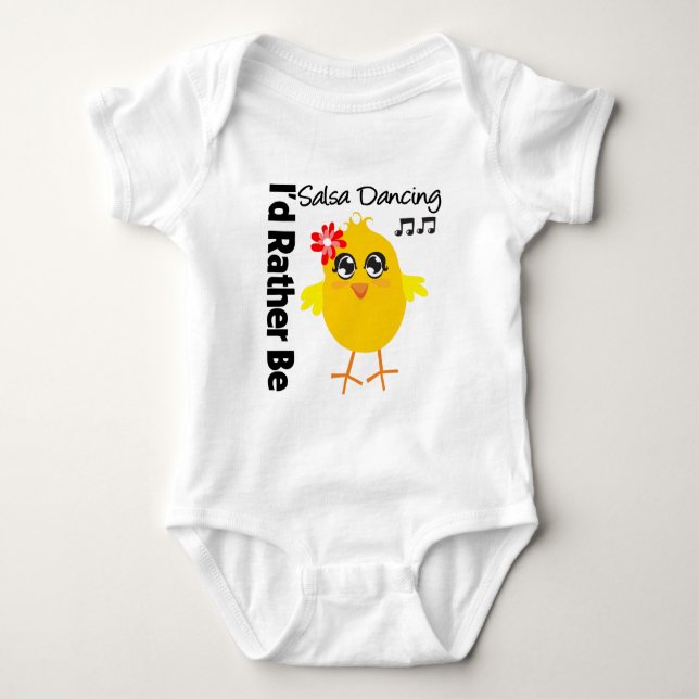 T-shirts Eu Preferencialmente De Estar Dançando Salsa (Frente)