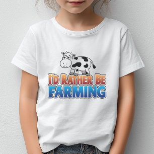 T-shirts Eu Preferencialmente estar a agricultura! (Criação