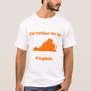 T-shirts Eu preferencialmente estaria em Virgínia