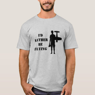 T-shirts Eu preferencialmente estaria voando