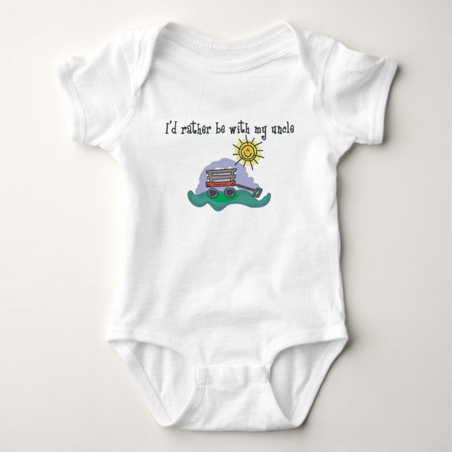 T-shirts Eu preferencialmente seria com meu tio (Frente)