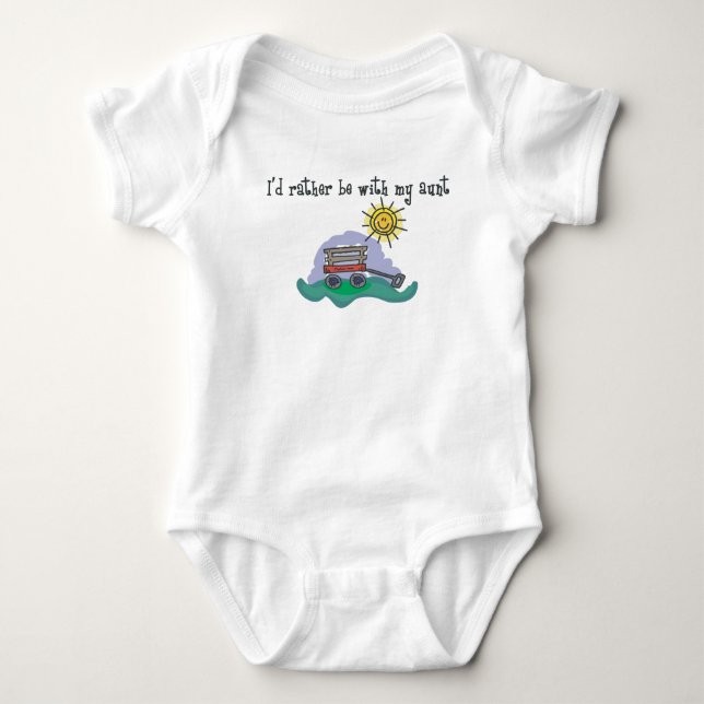 T-shirts Eu preferencialmente seria com minha tia (Frente)