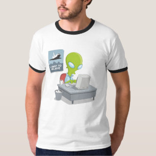 T-shirts Eu quero acreditar