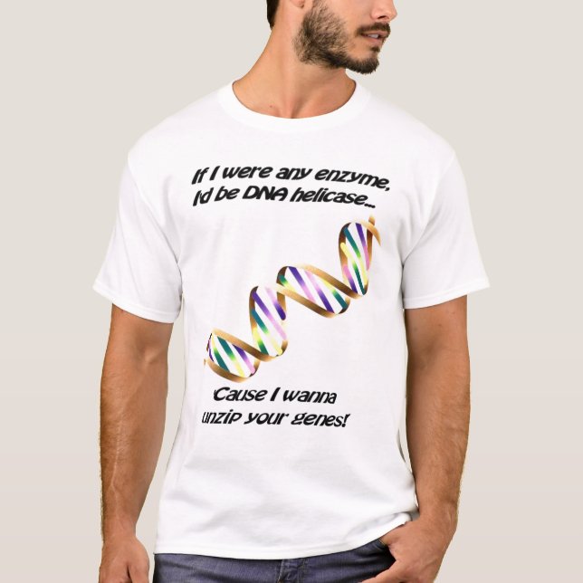 T-shirts Eu quero unzip seus genes (Frente)