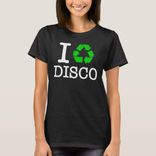 T-shirts Eu recicl o disco