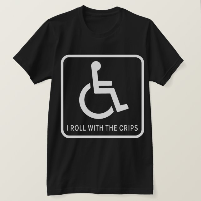 T-shirts Eu Rolo Com Os Crips (Frente do Design)