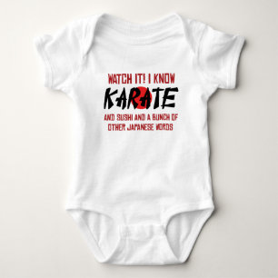 T-shirts Eu Sei Karatê! E Sushi E Outras Palavras Japonesas