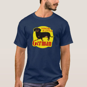 T-shirts Eu sei um pouco alemão