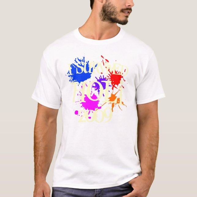 T-shirts Eu sobrevivi a Holi (Frente)