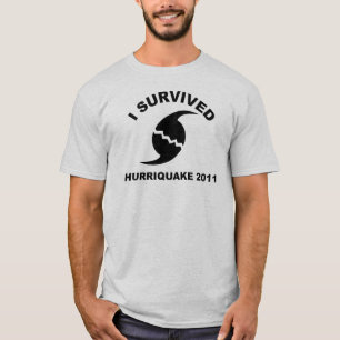 T-shirts Eu sobrevivi ao hurriquake