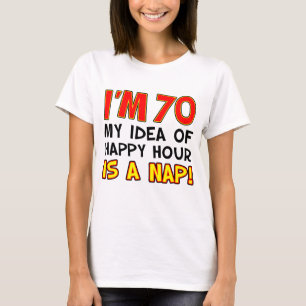 T-shirts Eu sou 70 happys hour sou sesta