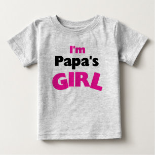 T-shirts Eu sou a garota do papai