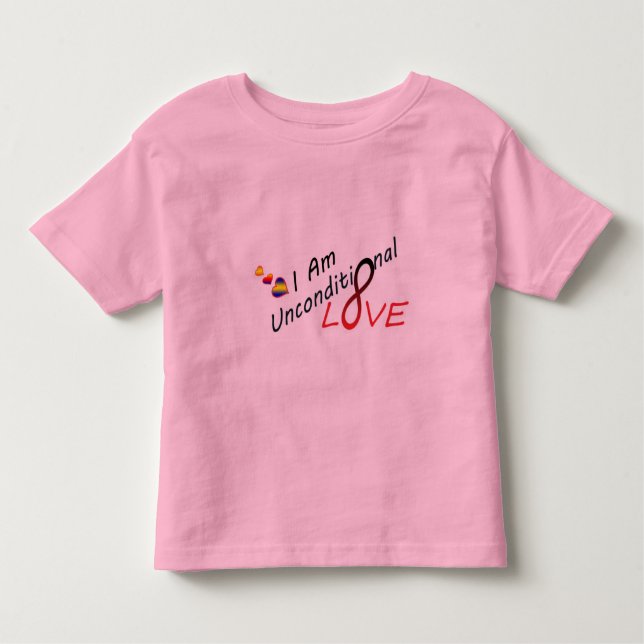 T-shirts Eu sou amor incondicional (Frente)