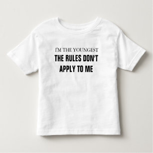 T-shirts Eu sou as regras as mais novas não me aplico me