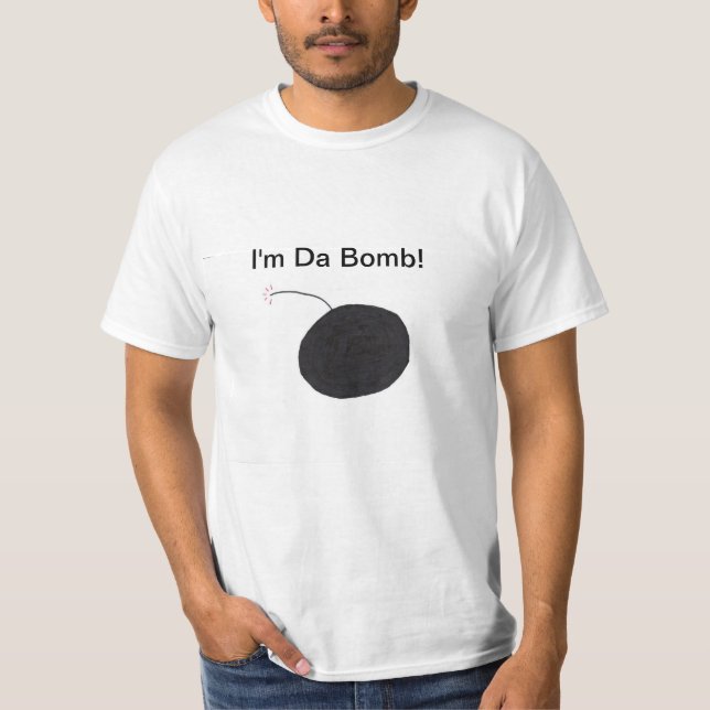 T-shirts Eu sou bomba da Dinamarca! (Frente)