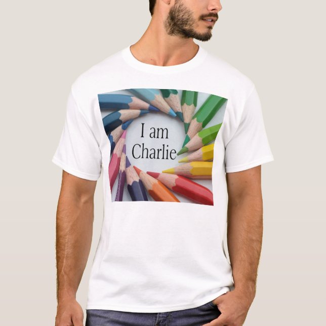 T-shirts Eu sou Charlie! (Frente)