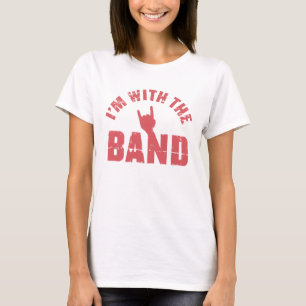 T-shirts Eu sou com a banda