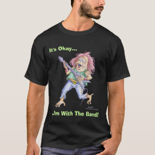 T-shirts Eu sou com a banda