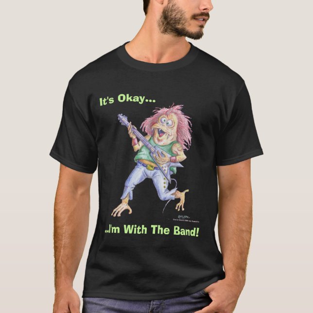 T-shirts Eu sou com a banda (Frente)