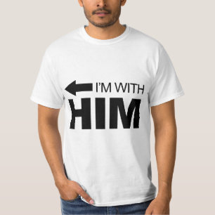 T-shirts Eu sou com ele (saiu)