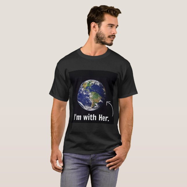 T-shirts Eu sou com Mãe Terra (Frente Completa)