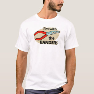 T-shirts Eu sou com o Banders