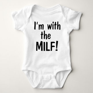 T-shirts Eu sou com O MILF