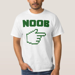 T-shirts Eu sou com o Newbie de Noob