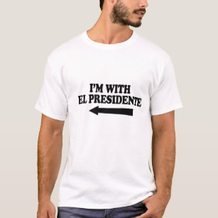 T-shirts Eu sou com presidente do EL