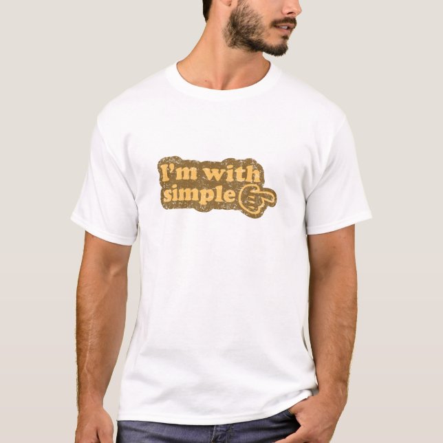 T-shirts Eu sou com simples (Frente)
