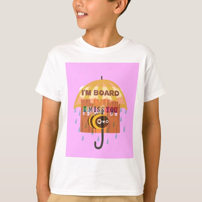 T-shirts "Eu sou Conselho - Eu sinto sua falta: uma saudaçã (Frente)