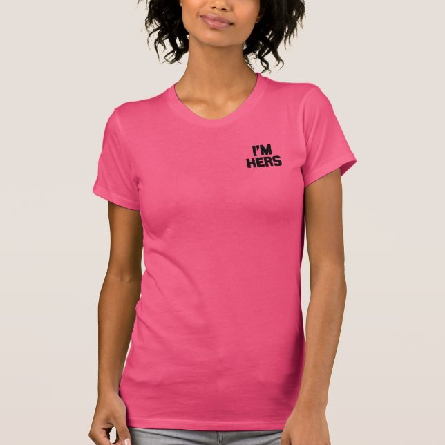 T-shirts Eu sou DELA (Frente)