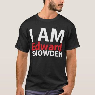 T-shirts Eu sou Edward Snowden