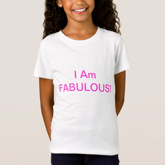 T-shirts Eu sou fabuloso (Frente)