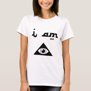 T-shirts Eu sou Illuminati [a versão fêmea]