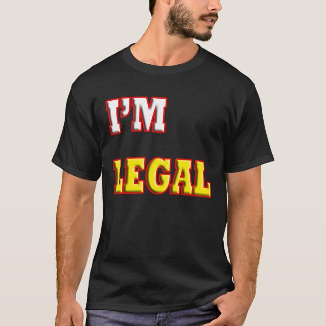 T-SHIRTS EU SOU LEGAL (Frente)