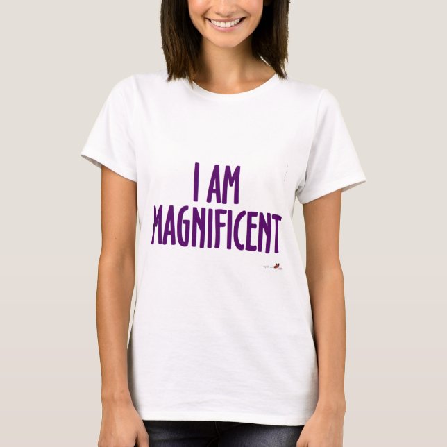 T-shirts Eu sou magnífico (Frente)