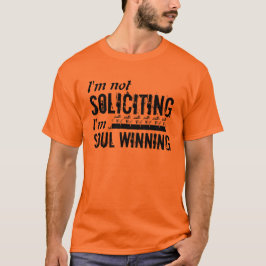 T-shirts Eu sou não solicitando mim sou tshirt de