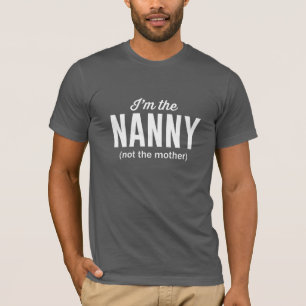T-shirts Eu sou o baby-sitter, não mãe