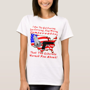 T-shirts Eu Sou O Espírito De Deus, Carregando De Arma, On