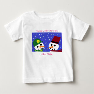 T-SHIRTS EU SOU O MEU TIO FAVORITO BABY TEE