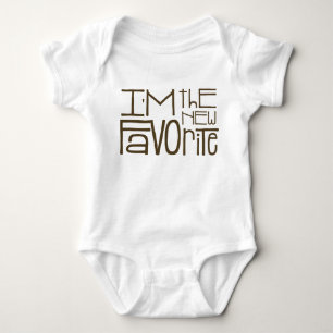 T-shirts "Eu sou o novo favorito" Roupa Unisex