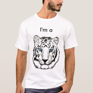 T-shirts Eu sou o TShirt de uma criança do tigre